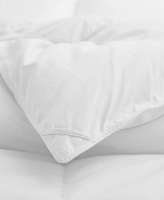 Ultra Soft Goose Down and Feather Fiber Comforter, Full/Queen