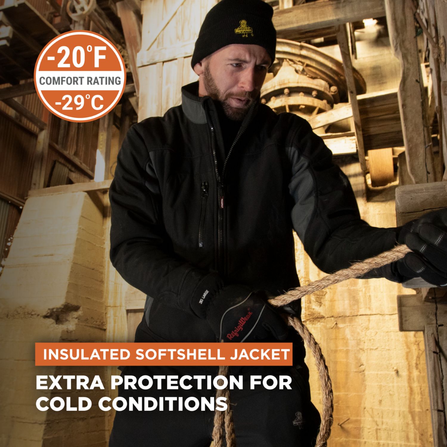 Men's Insulated Softshell Jacket