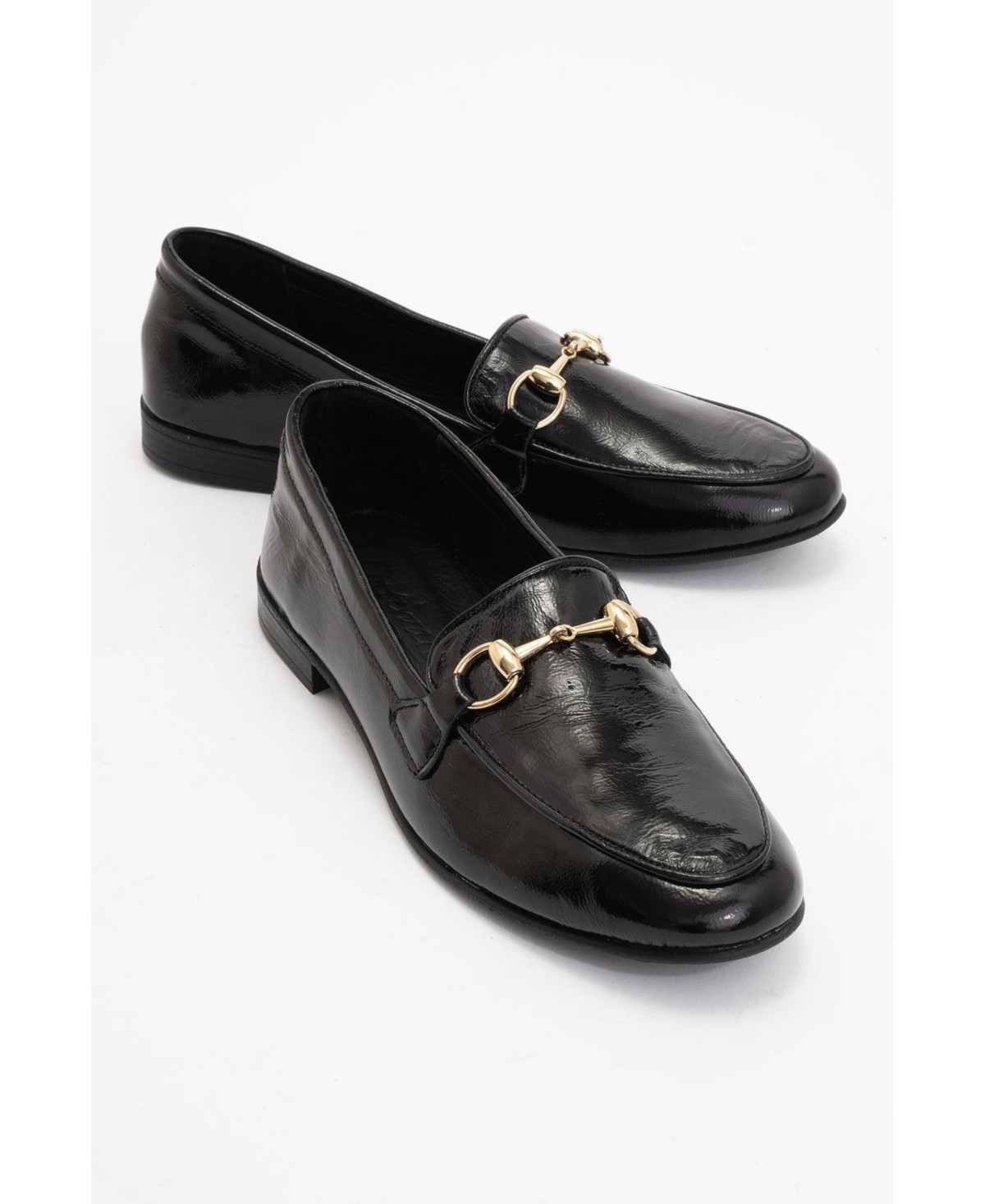 Женские Forever & Always Shoes Rory Leather Bit Loafers — фото 1