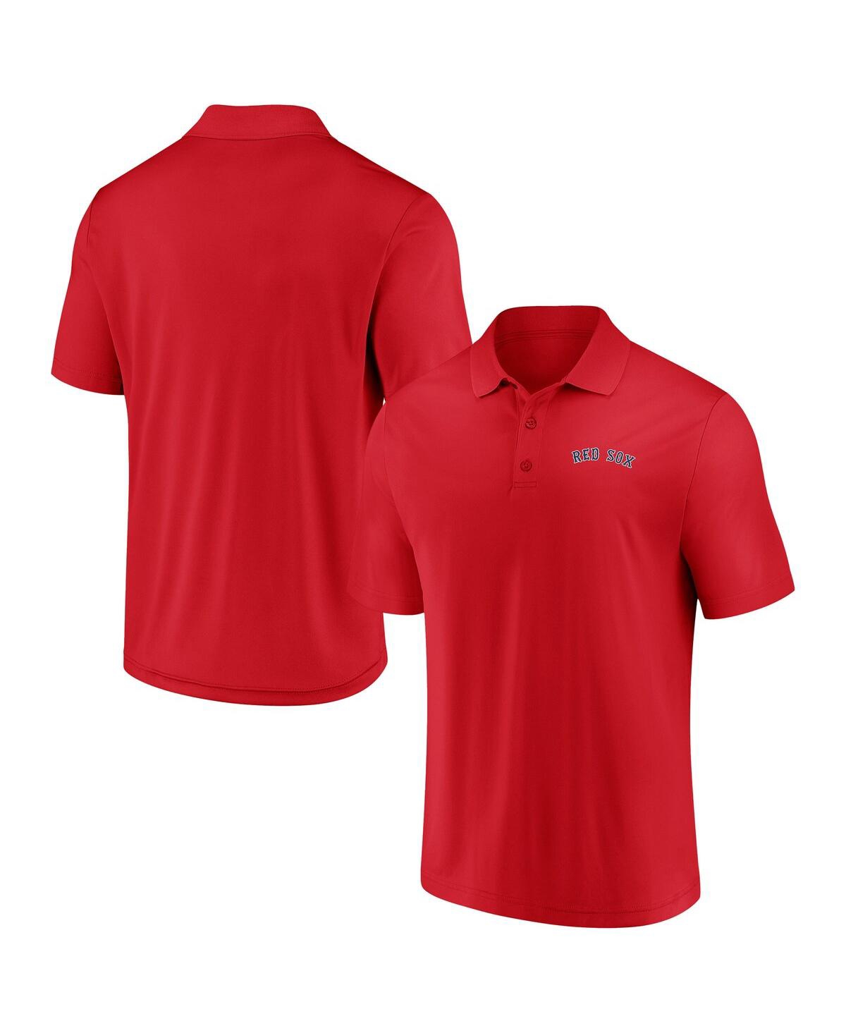 Fanatics Men's Red Boston Red Sox Component Polo Shirt In Red