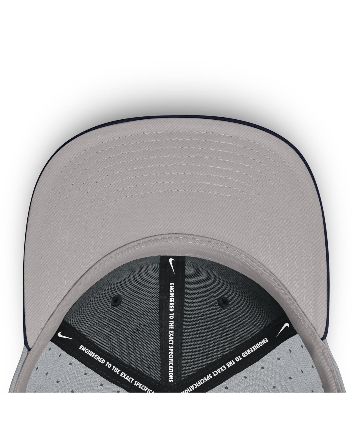 Nike Men's Gray Arizona Wildcats On-field Dugout True Performance Fitted Hat In Gray
