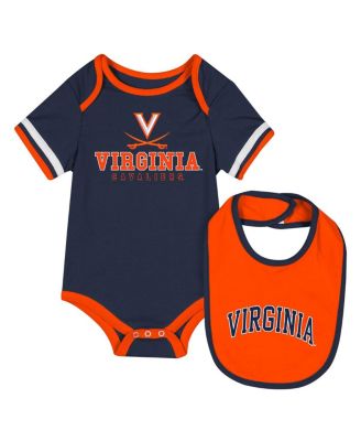 Colosseum - Baby Boys and Girls&nbsp; Navy Virginia Cavaliers Bodysuit  Bib Set