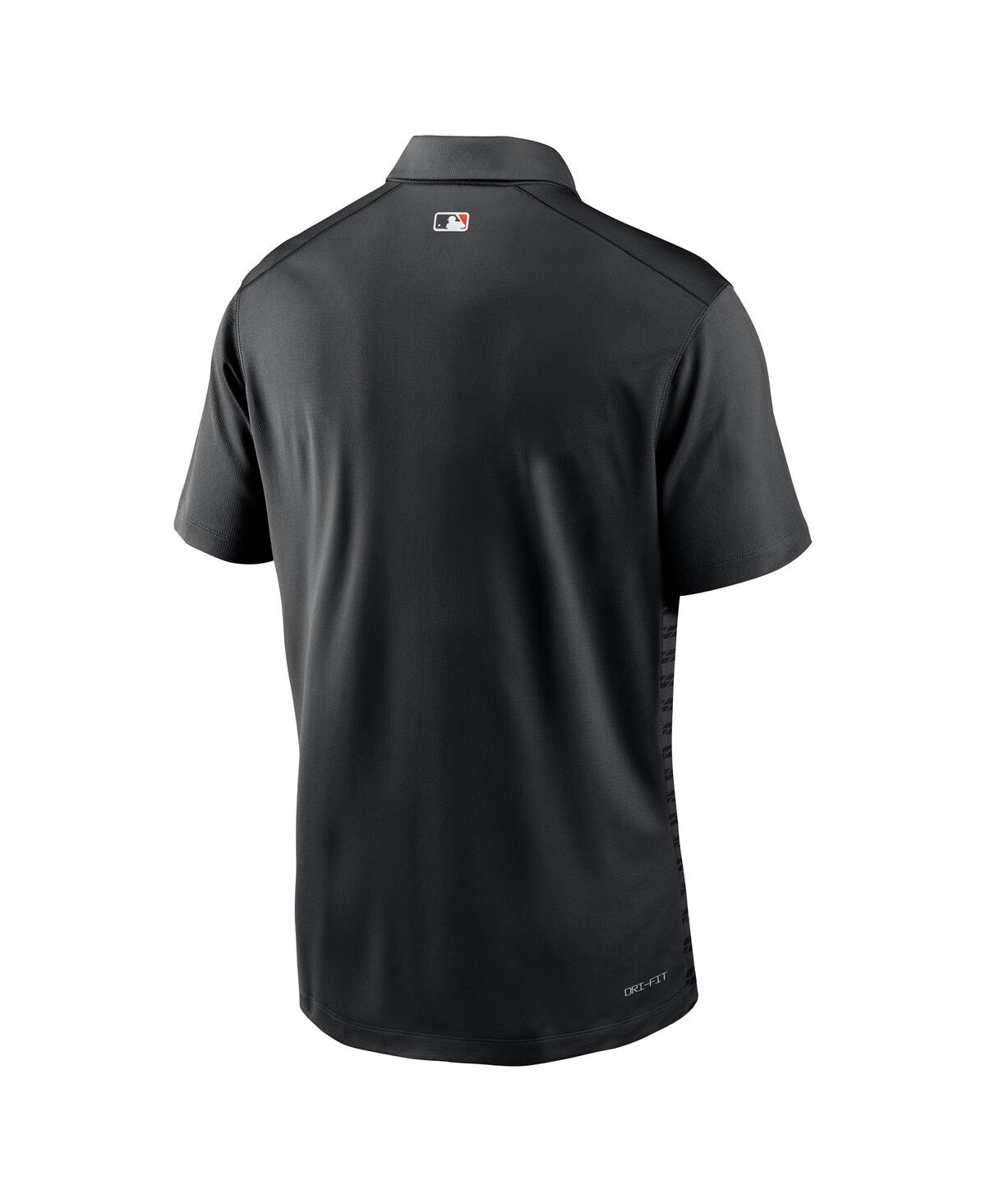Nike Men's Black Baltimore Orioles Authentic Collection Victory Performance Polo Shirt In Black