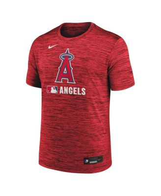 Men's&nbsp;Red Los Angeles Angels Authentic Collection Velocity Performance Practice T-Shirt