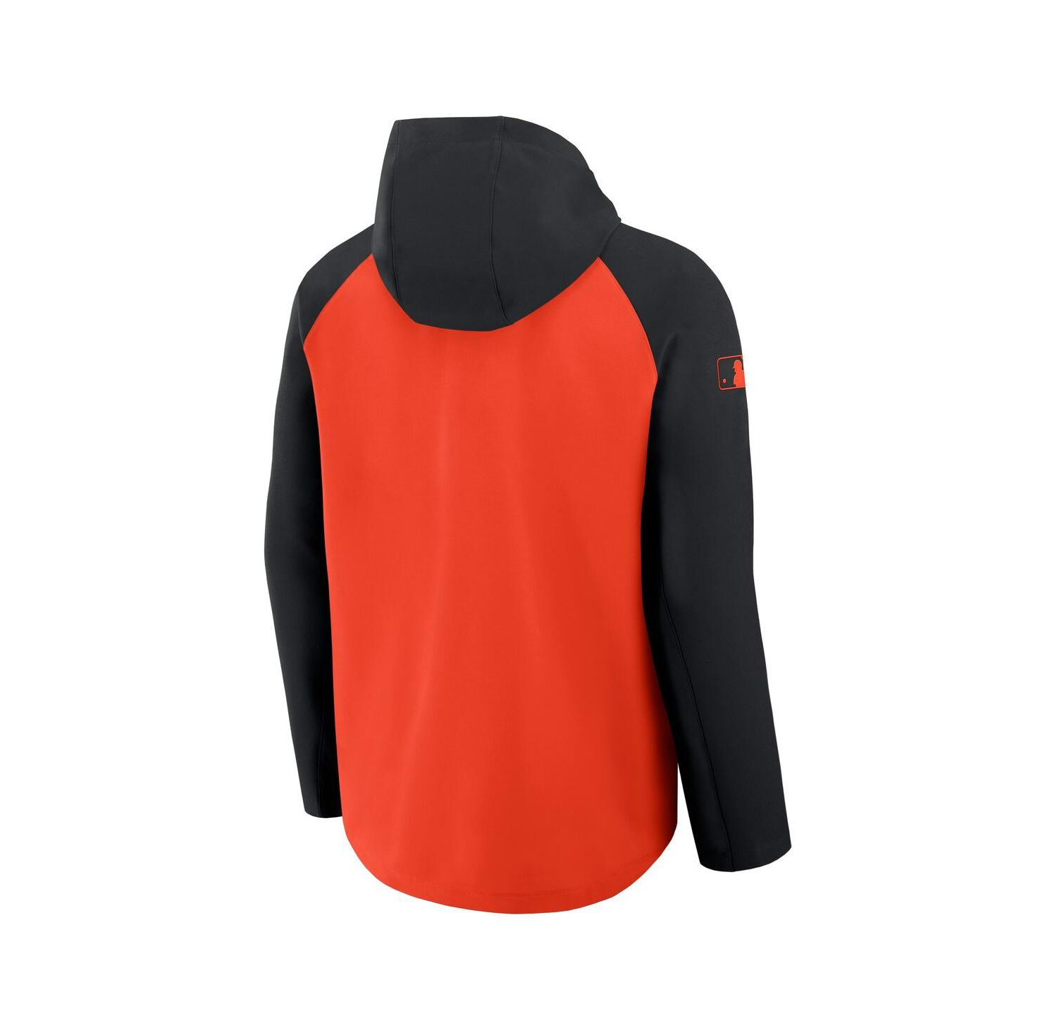 Men's Orange/Black Baltimore Orioles Authentic Collection Raglan Performance Full-Zip Jacket