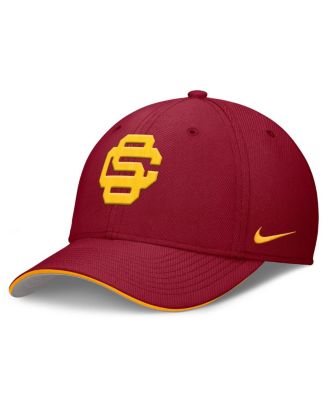 Nike - Men's  Cardinal USC Trojans 2025 Dugout Coaches Rise Swoosh Performance Flex Hat