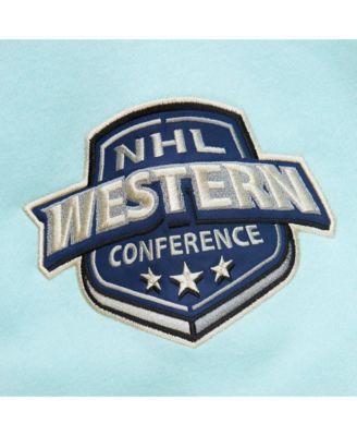 Men's Light Blue Seattle Kraken Heritage Lace-Up Pullover Sweatshirt