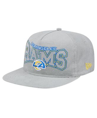 New Era - Men's  Gray Los Angeles Rams Corduroy&nbsp;Golfer Adjustable Hat