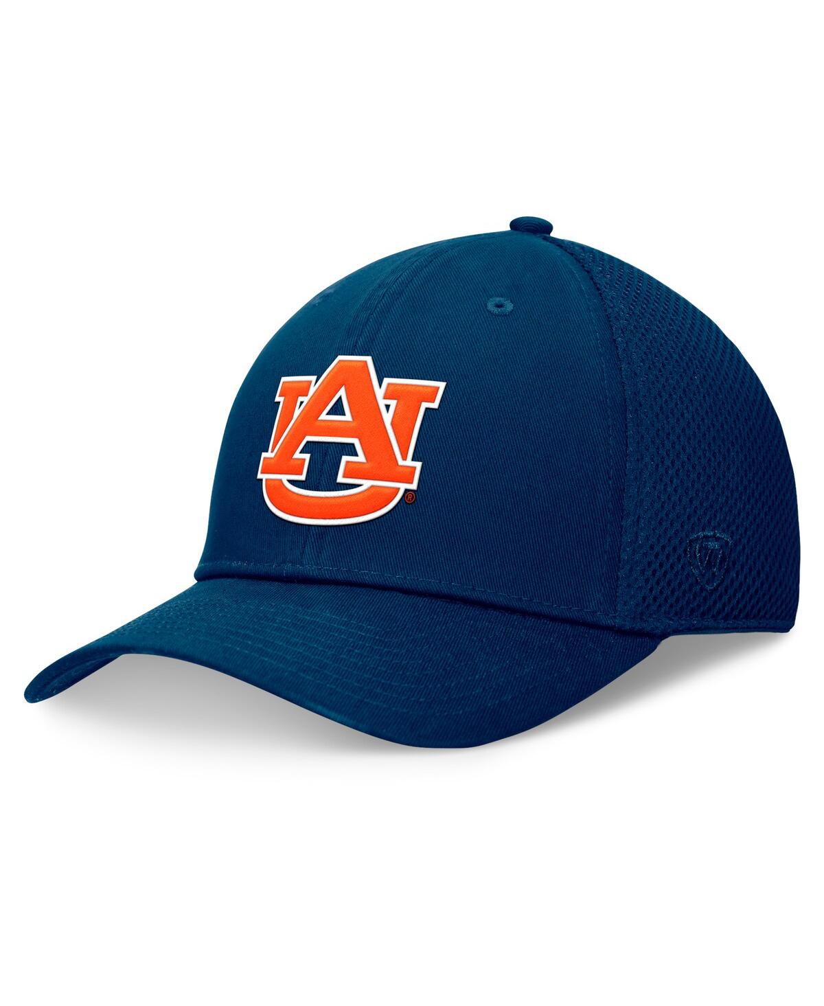 Top Of The World Men's Navy Auburn Tigers Spacer Flex Hat In Navy