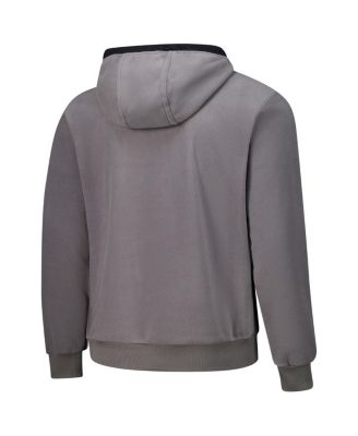 Men's Gray Purdue Boilermakers Flanker Fleece Pullover Hoodie