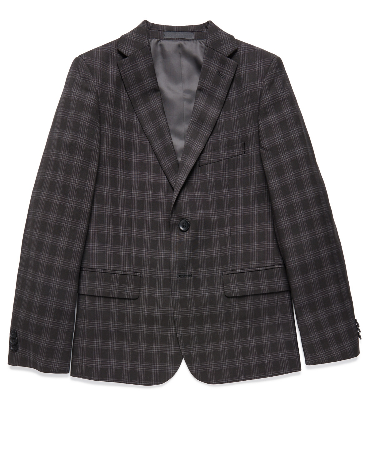 KENNETH COLE REACTION BIG BOYS 2-PIECE SLIM FIT STRETCH SUIT 