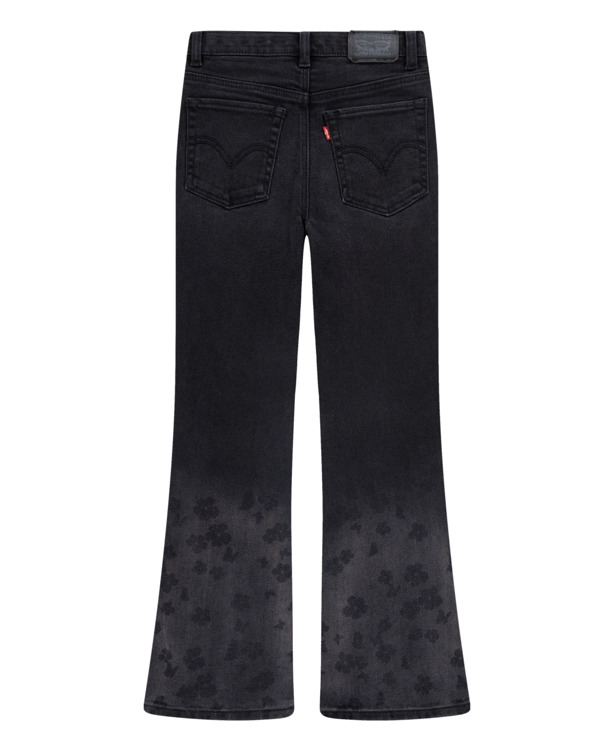 LEVI'S BIG GIRLS FADED ART FLARE JEANS 