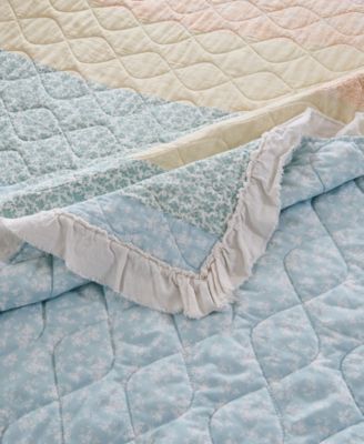 Ruffled Shabby Chic 2-Pc. Quilt Set, Twin