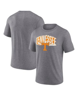 Men's Gray Tennessee Volunteers Heritage Tri-Blend 3D Burst T-Shirt