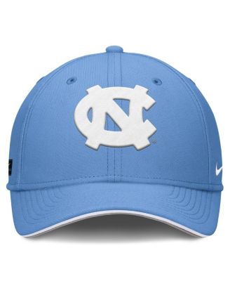 Men's Carolina Blue North Carolina Tar Heels 2025 Dugout Coaches Rise Swoosh Performance Flex Hat