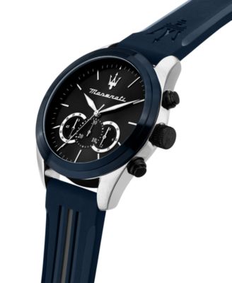 Men's Chronograph Satin Stainless Steel Watch, 45mm