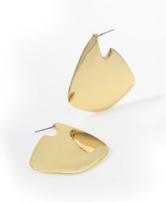 Geometric Statement Hoop Earrings