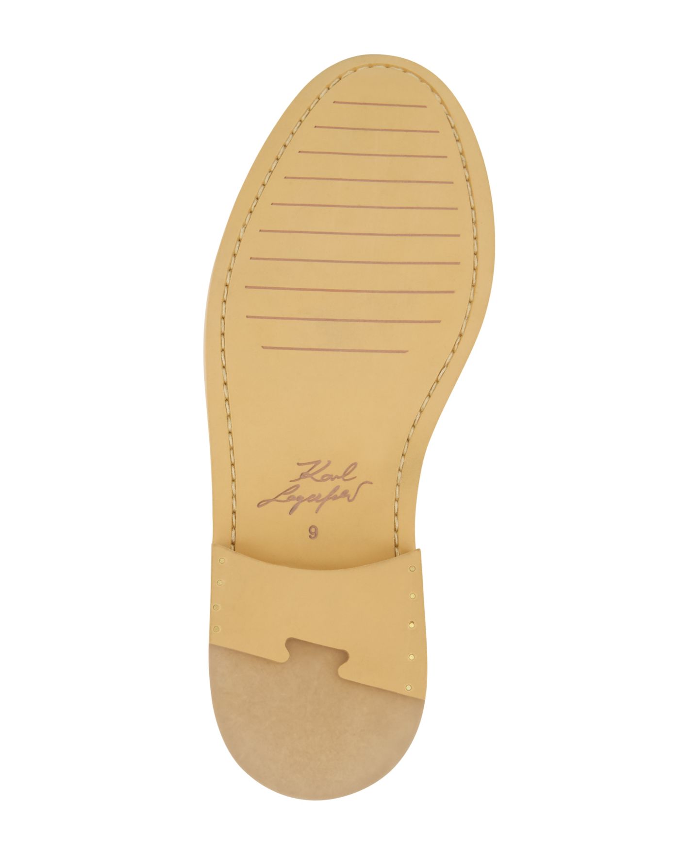 Мужские туфли KARL LAGERFELD PARIS White Label Suede Penny, цвет: Чёрный — фото 9