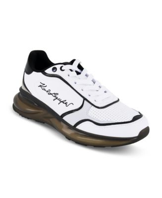 KARL LAGERFELD PARIS Men's Embroidered Signature Logo