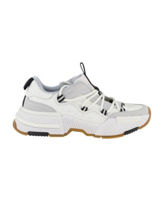 Men's Criss Cross Lace Up Chunky Sole Sneakers