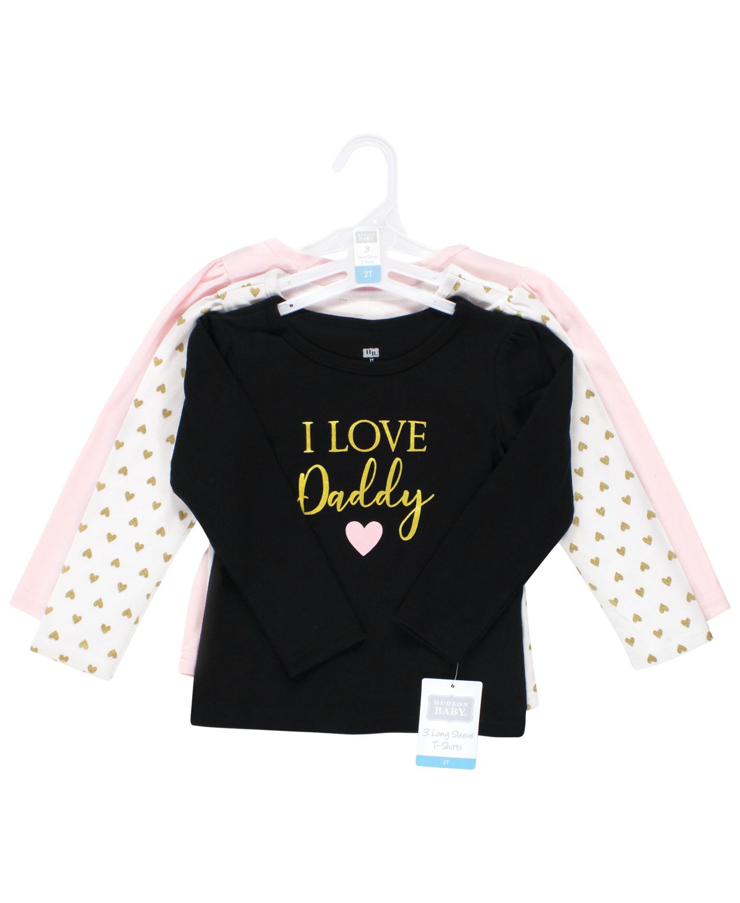 Baby Girls Hudson 3Pk Long Sleeve T-Shirts