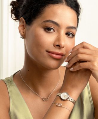 Women's Mini Classic Two-Tone Stainless Steel Bracelet Watch, 23mm