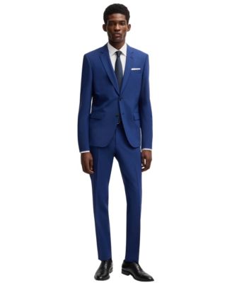 Men's Stretch-Cotton Regular-fit Dress Shirt