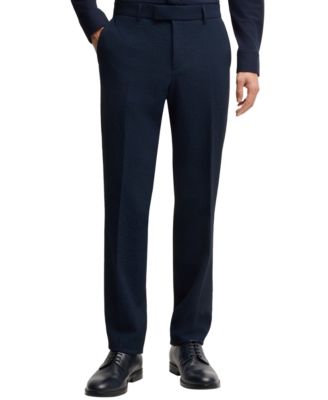 Men's 2 Piece Performance-Stretch Seersucker Suit