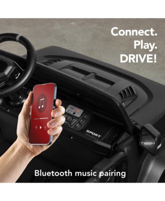 Kids 24V 2-Seater Electric Ride-On Car Truck w/ Parent Control, Bluetooth, LED Lights