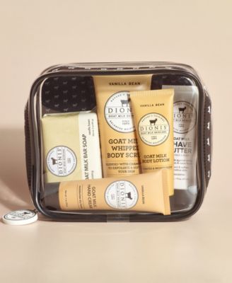 Goat Milk Vanilla Bean Travel Kit