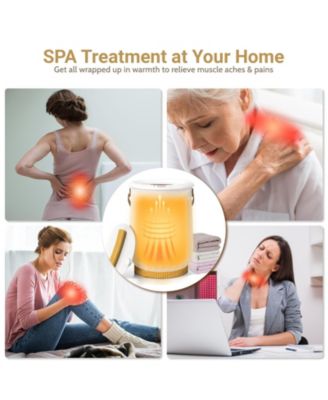 Towel Warmers, Luxury Bucket Towel Warmers for Bathroom with LED Display & Auto Shut Off & Adjustable Timer, Fits Up to Two 40" X 70" Oversized Towels, Blankets, Bathrobes