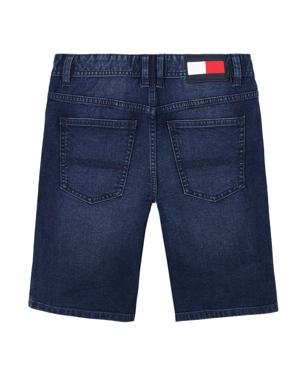 TOMMY HILFIGER TODDLER AND LITTLE BOYS SCRIPT LOGO DENIM SHORTS 