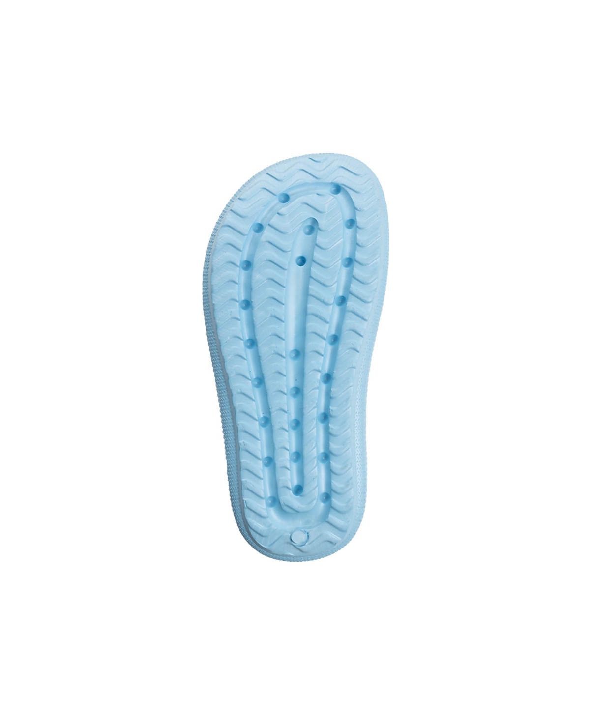 Bebe Little And Big Girls Trendy And Comfortable Summer Platform Slides In Light Pastel Blue