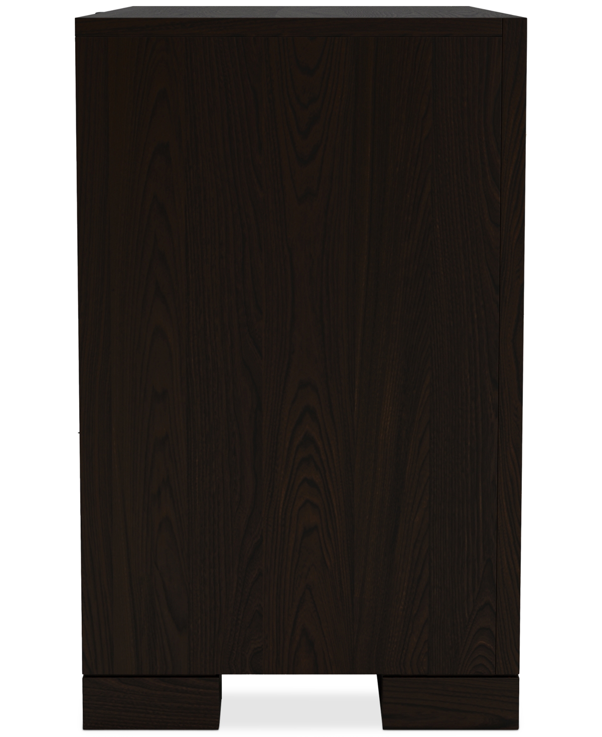 Macy's Mazen Nightstand In Dark Brown