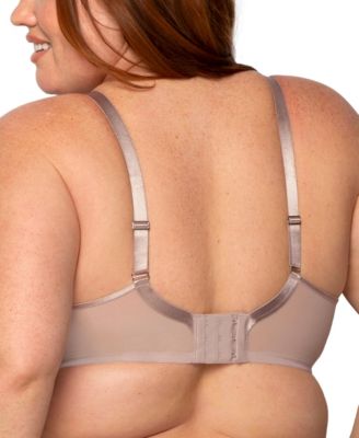 Women's Sheer Mesh Full Coverage Unlined Underwire Bra