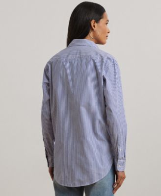 Women's Striped Long-Sleeve Shirt