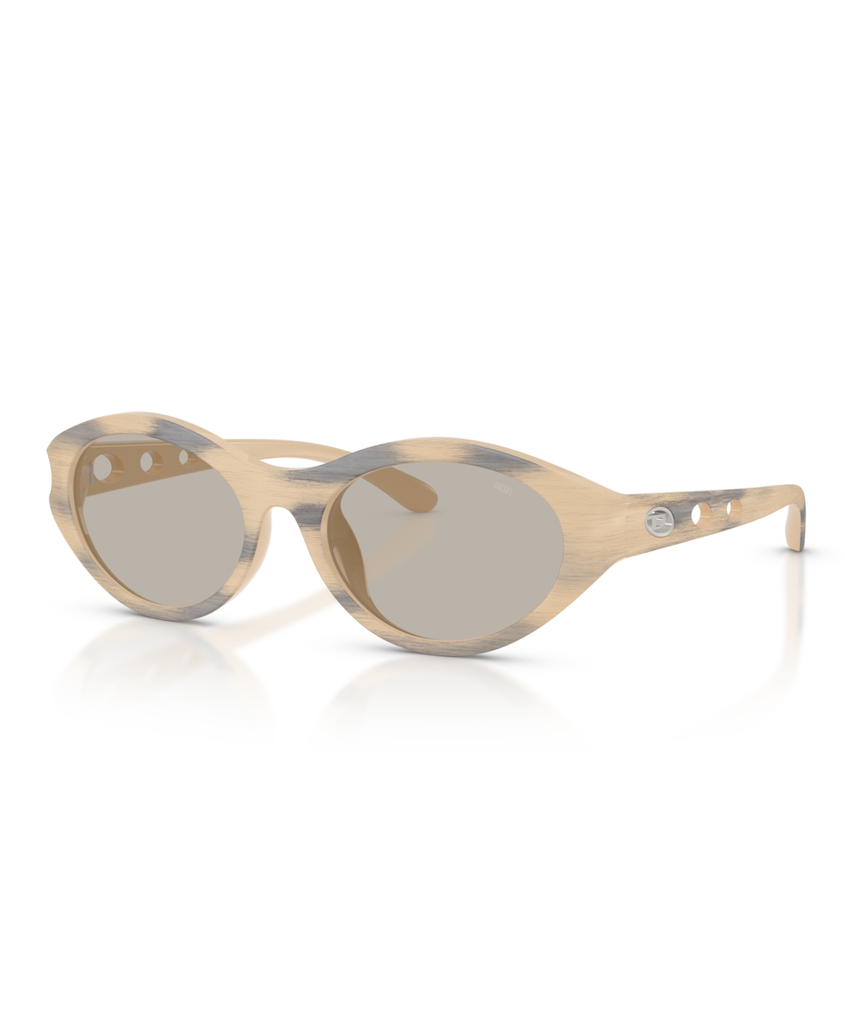 Women's Standard Sunglasses, DL3005U - Yellow Matte Dark Grey