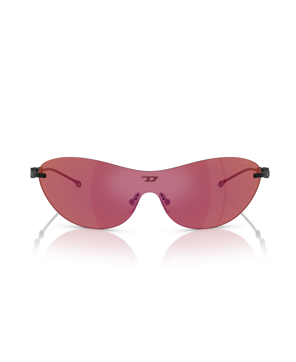 Diesel Unisex Sunglass Dl1006 In Matte Black