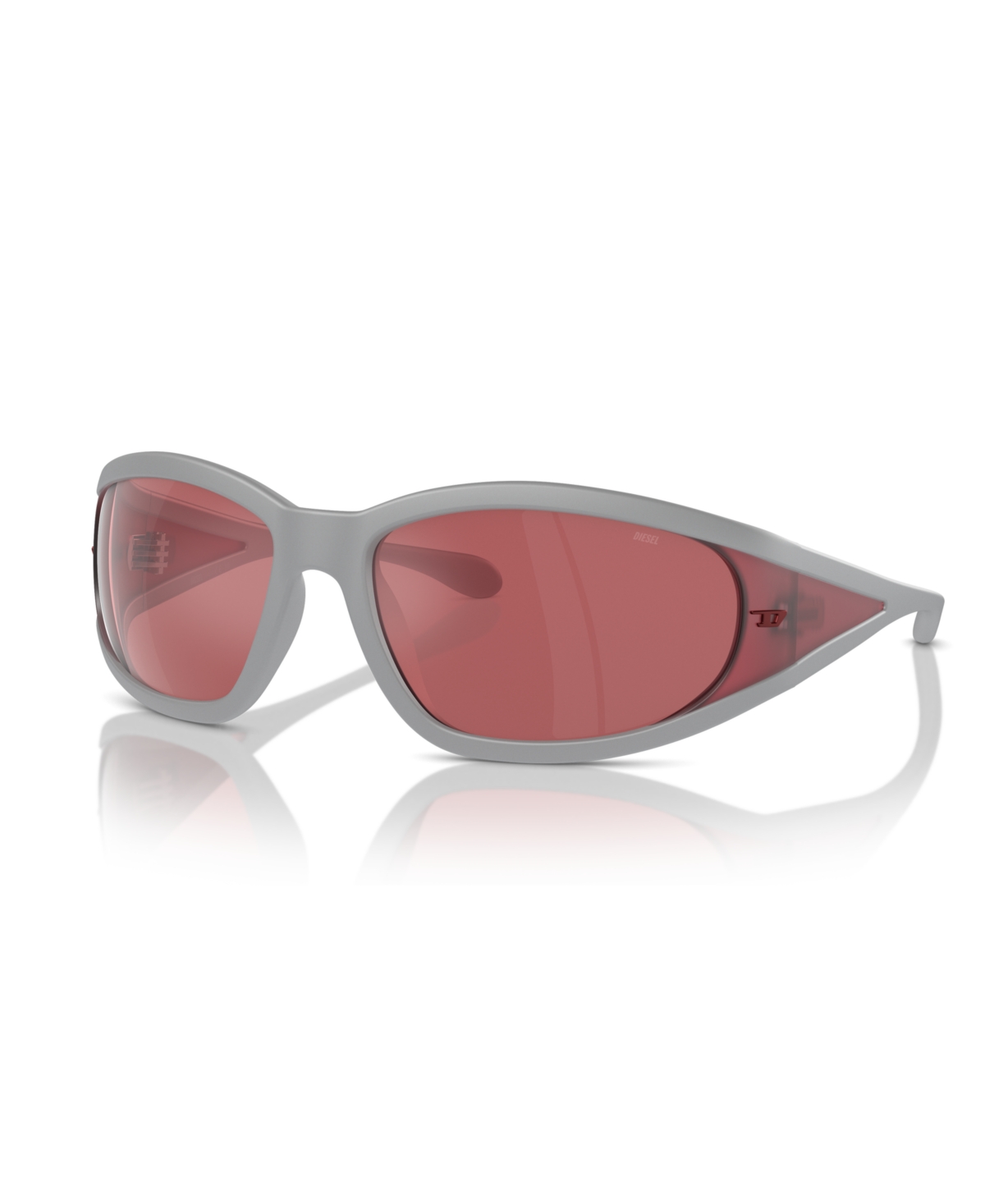 Diesel Unisex Sunglass Dl3002 In Matte Gray