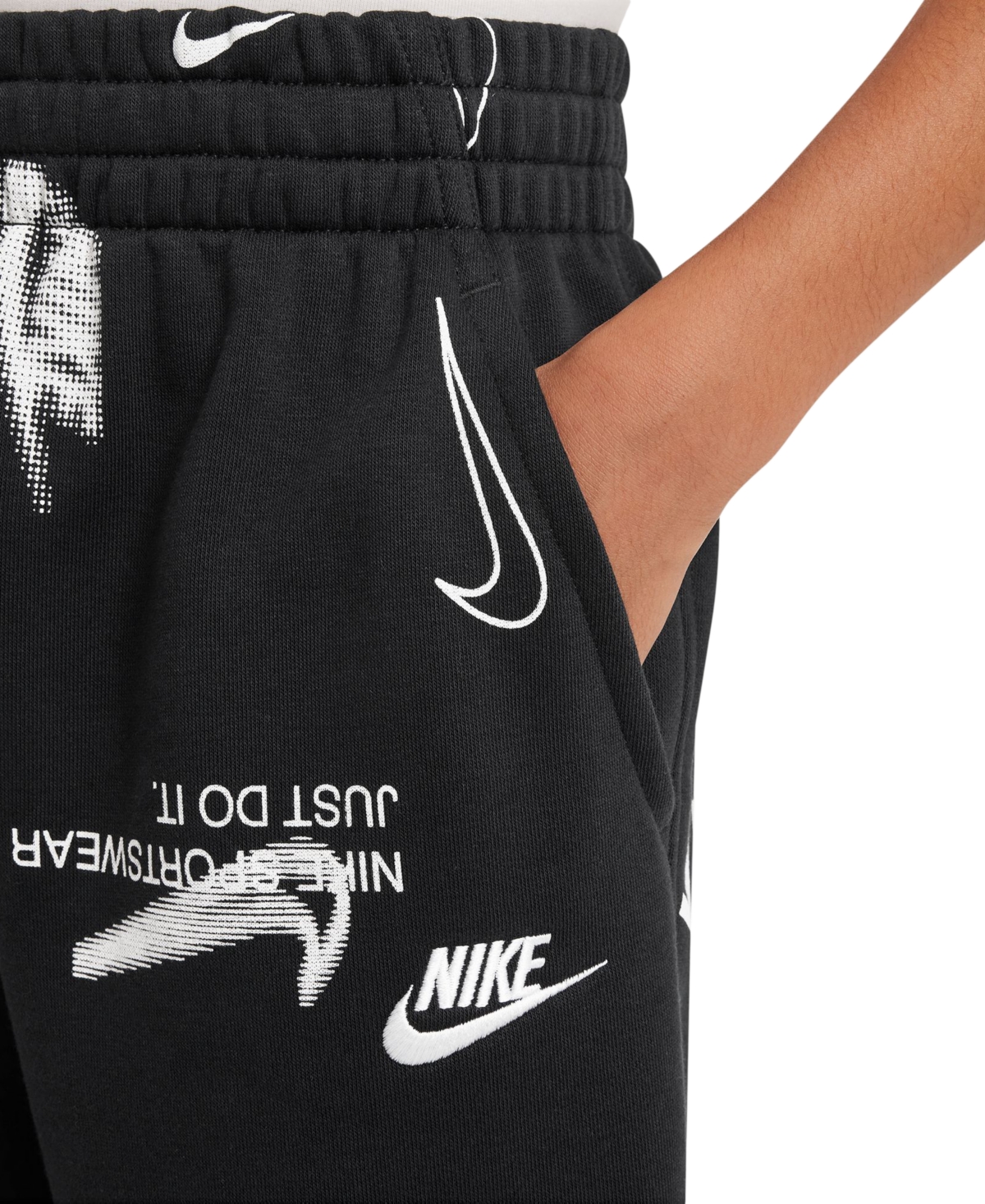 Nike Big Kids Sportswear Club French Terry Shorts