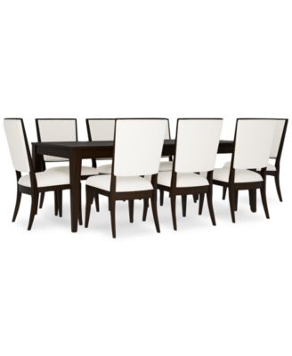 Mazen 9-Pc. Dining Set (Table & 8 Side Chairs)