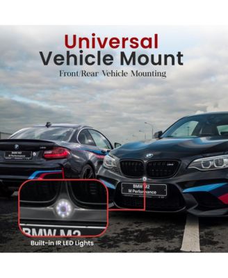 Flush Mount Rear View Backup Camera – Waterproof Night Vision Reverse Cam