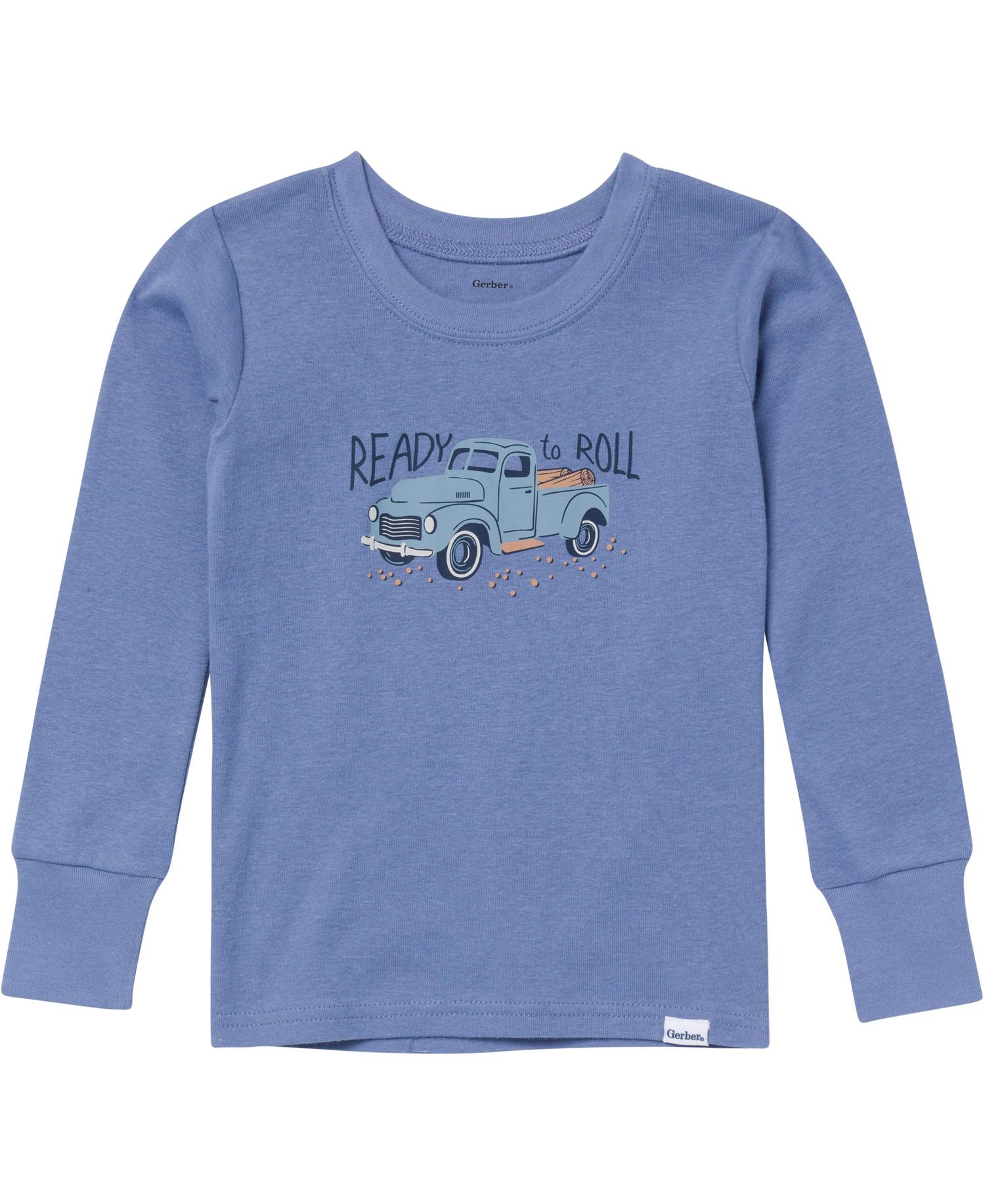 Baby Boys 2-Piece Pajama Long Sleeve Top and Pant Set