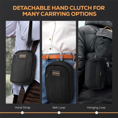 Max One-Time Use 35mm Film Camera (ISO-800) with Power Flash, 27 Exposure, 6-Pack, Bundle With Slinger Brand Camera Bag