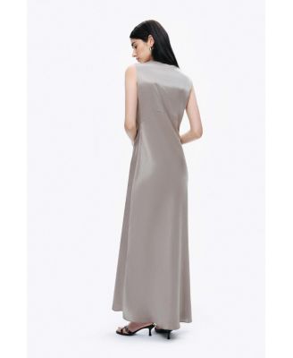 Women's Cowl Neck Maxi Dress