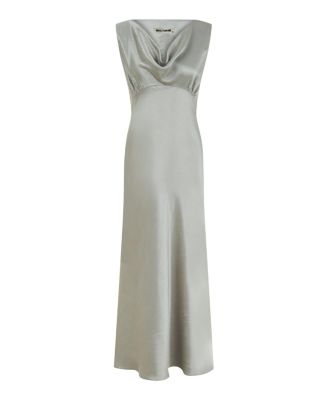 Women's Cowl Neck Maxi Dress