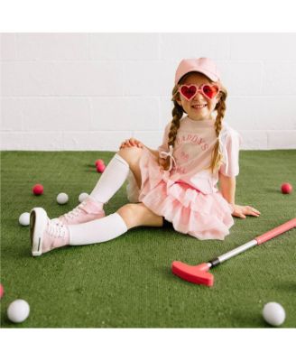 Baby Girls Daddy's Golf Short Sleeve T-Shirt