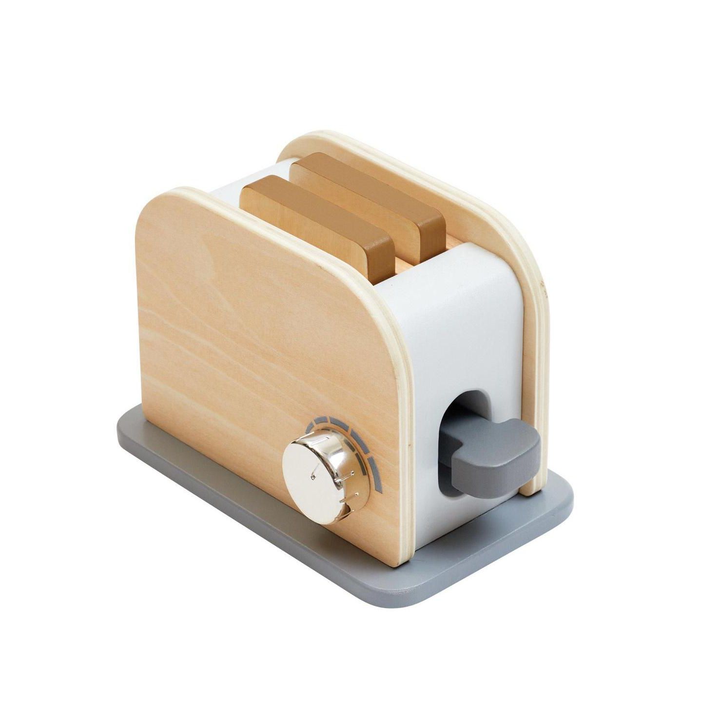 Детские игрушки Kaplan Early Learning Pop Up Toaster, цвет: Бежевый / Хаки — фото 1