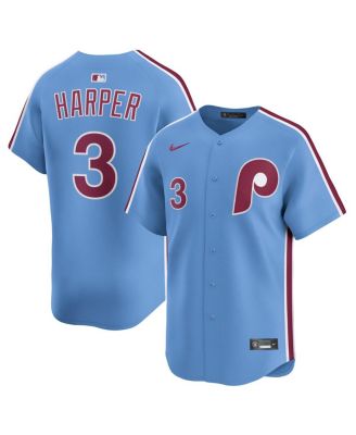 Nike - Men's Bryce Harper Light Blue Philadelphia Phillies Alternate Limited Player Jersey