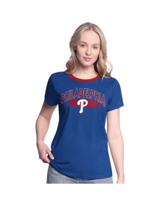 G-III 4Her by Carl Banks - Women's&nbsp;Royal Philadelphia Phillies Pitch T-Shirt
